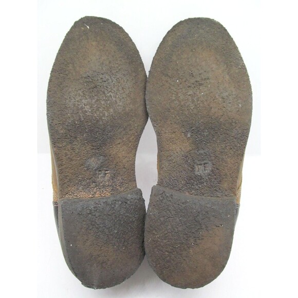 Johnston & Murphy Copeland Brown Leather Sheepskin Chukka Boots Mens Size  10.5 - Picture 11 of 11